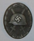 Verwundetenabzeichen Silber WW2 original