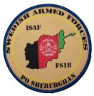 ISAF+FS18+Tygmärke+med+Kardborre+Sweden