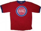 Detroit Pistons NBA Basket Ringer T-Shirt: L