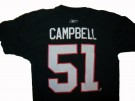Chicago Blackhawks #51 Campbell NHL T-Shirt: M  Officiell och licensierad!  Secondhand  Äkta Reebok  Stl: Medium Ca 50cm mellan 