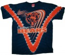 Chicago Bears Tie-Dye Batik T-Shirt: L