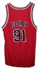 Chicago Bulls #91 Rodman NBA Basketlinne: M