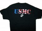 T-Shirt+USMC++USA+Logo:+XL