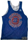 Detroit Pistons #33 (Jerebko) Vändbart NBA Basket linne: M