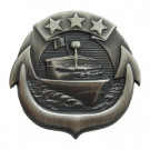 Badge US Navy Small Craft Patrol Boat Silver Original