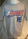 California Angels MLB Baseball T-Shirt #15 Salmon: M