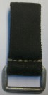 Koppelschlaufe Leder schwarz WW2 original