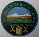 Förbandstecken Norrlands Dragonreg Jägare
