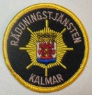 Tygmärke Räddningstjänsten Kalmar Sverige