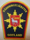 Tygmärke Räddningstjänsten Gotland Sverige