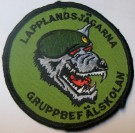 Förbandsmärke Tilläggsmärke Lapplandsjägarna Gruppbefälsskolan