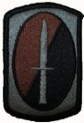188th Infantry Brigade ACU med kardborre