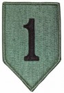 1st Infantry Division Big Red 1 ACU Kardborre