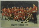 Vykort Sovjet VM 1970 Ishockey