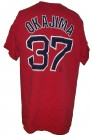 Boston Red Sox MLB Baseball T-Shirt #37 Okajima: L
