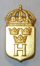 Utmärkelsetecken Hemvärnet HV m/43 Guld Sverige