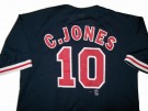 Atlanta Braves #10 Chipper Jones MLB Baseball skjorta: XL