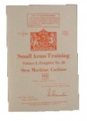 STEN Gun SMG Manual WW2 repro