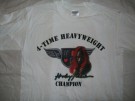 Evander Holyfield 4-time Champ T-Shirt: L