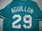 Florida Marlins #29 Aguillon MLB Baseball skjorta: M