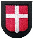 Freiwilligenabzeichen Dänemark WW2 repro