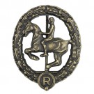Abzeichen Reiter Kavallerie Bronze DeLuxe repro