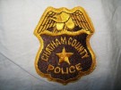 Georgia Chatham County Police Tygmärke