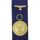 Medaille Treue Dienste Heer 12 Jahre WW2 DeLuxe repro