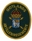 Förbandstecken Gotlands Artilleriregemente
