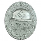 Verwundetenabzeichen Silber 1944 WW2 DeLuxe repro