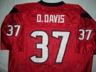 Houston Texans #37 D.Davis NFL On-Field Football tröja: XL