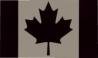 Infraröd Flagga Grå Canada Kardborre