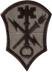 Intelligence and Security Command ACU Tygmärke med kardborre