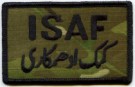 ISAF Flagga Kardborre OCP