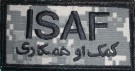 ISAF med Arabisk text ACU Combat patch