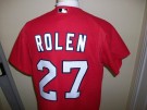 St.Louis Cardinals #27 Rolen MLB Baseball skjorta: M
