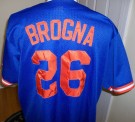 New York Mets #26 Brogna MLB Baseball skjorta: XXL