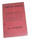 Guide Trench Duties Service 4th Division WW1 repro