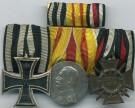 Medaillen+Eisernes+Kreuz+++Baden+++Ehrenkreuz+++Släp+WW1+original