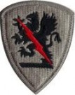 Michigan Defense Force Tygmärke med kardborre