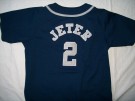 New York Yankees #2 Jeter MLB Baseball skjorta: S