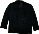 Deck Jacket Pea Coat US Navy Sailor Black: 52