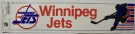 Dekal Bumper Sticker NHL Winnipeg Jets