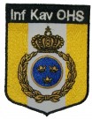 Förbandstecken Skola OHS Infanteri Kavalleri