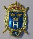 Medalj Utmärkelsetecken HV Hemvärnet 35år m/75 Sverige