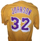 LA Lakers #32 Magic Johnson NBA Basket T-Shirt: XL
