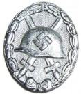 Verwundetenabzeichen Silber WW2 repro