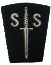 Uniformsmärke Special Service SS WW2 Original typ