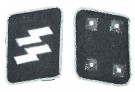 Kragenspiegel+Waffen+Sturmbannführer