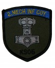 Förbandstecken KS05 2.Mech Inf Coy